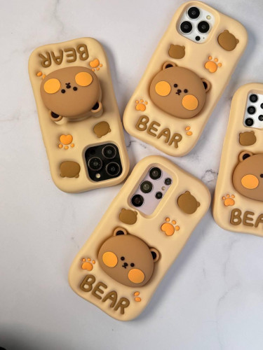 Samsung A54 phone fantasy bear Teddy silicone case