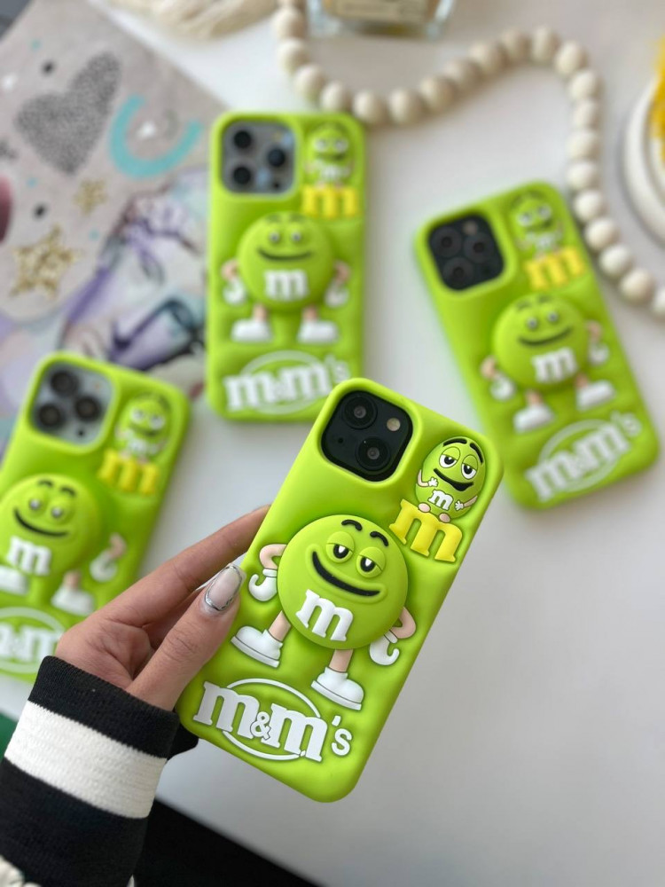 قاب سیلیکونی M&M گوشی آیفون 13 پرو