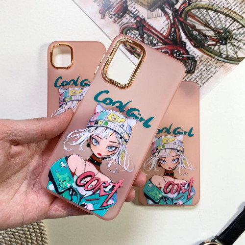  Orange Cool Girl design for iPhone 11