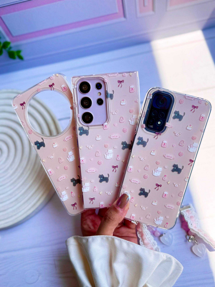 قاب طرح گربه و شکلات Cat & Candy گوشی سامسونگ A34