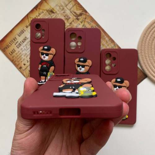 Teddy bear case for Samsung A52s phone