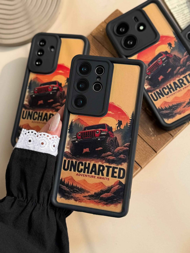 قاب طرح Uncharted جیپ آفرود گوشی شیائومی ردمی نوت 14 پرو 4G