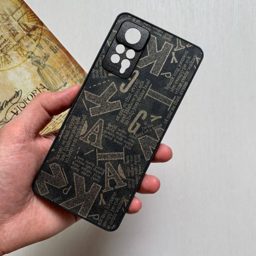 Xiaomi Redmi ۱۲C phone protective lens case with Latin design