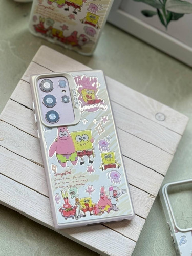 Patrick and SpongeBob Samsung A22 4g phone case