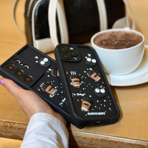 Solid coffee case for Samsung S21 Ultra