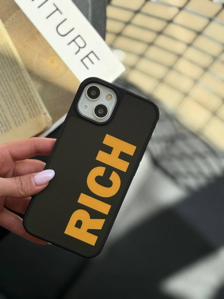 قاب آیفون مردانه طرح Rich ، مدل iPhone 15