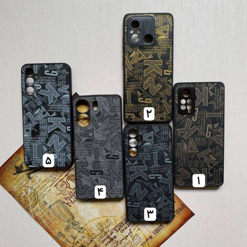 Xiaomi Redmi ۱۲C phone protective lens case with Latin design
