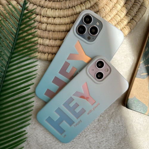Hey holographic case (multi-colored) iPhone 13 Pro