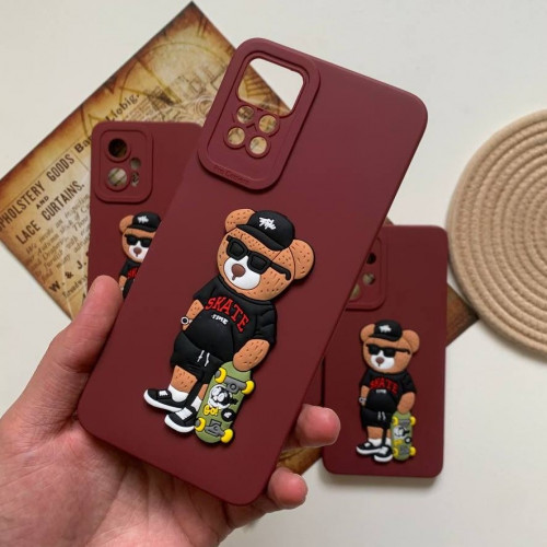 Teddy bear case for Samsung A52s phone