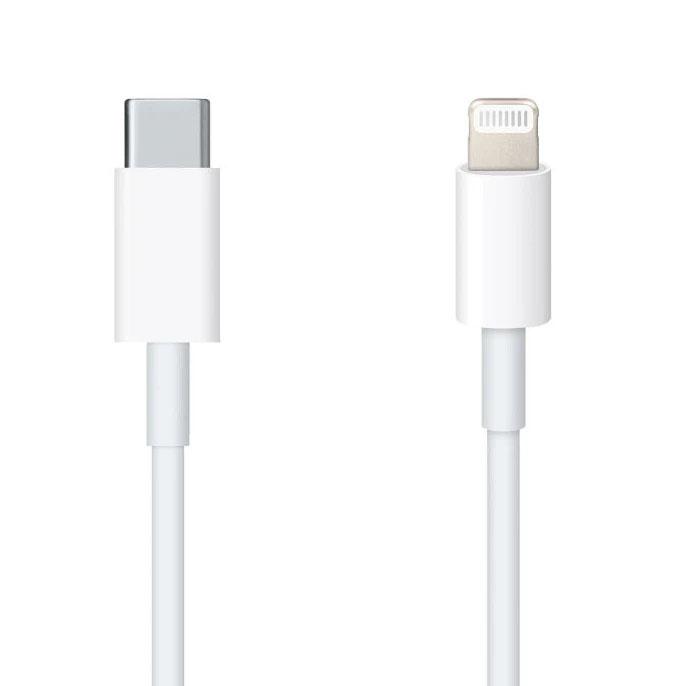 کابل شارژ USB-C به لایتنینگ اپل 1 متری با گارانتی