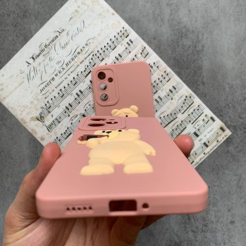 Teddy bear case for Samsung A34 phone