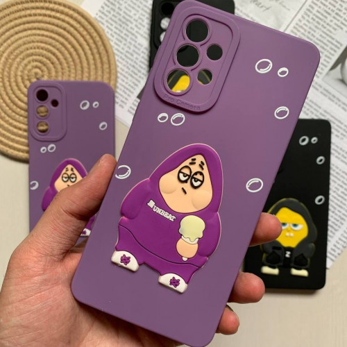 Silicone case of Patrick and Spongebob of Samsung A20s phone
