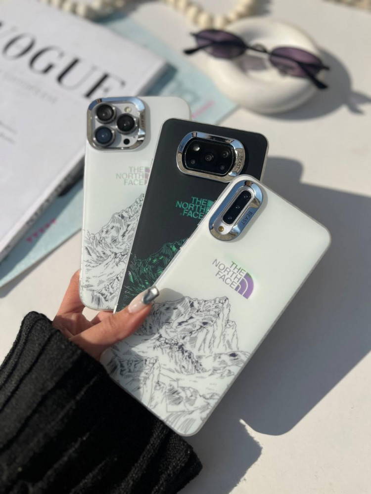 قاب طرح North Face گوشی سامسونگ S22 ULTRA