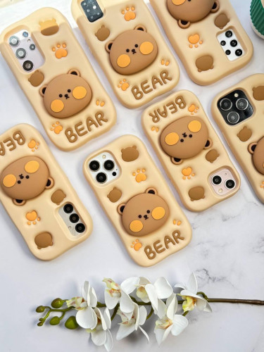 Samsung A54 phone fantasy bear Teddy silicone case