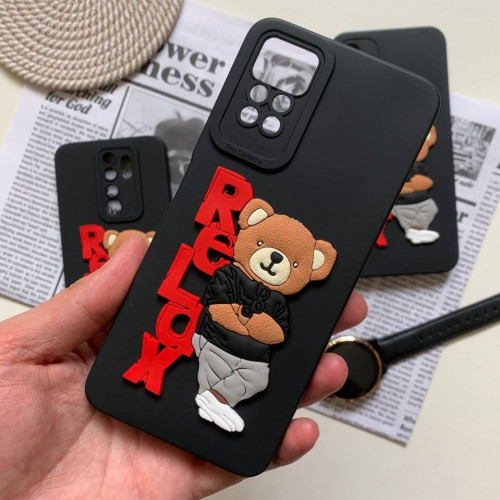 Teddy bear case for Samsung A52s phone