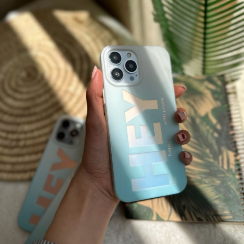 Hey holographic case (multi-colored) iPhone 13 Pro