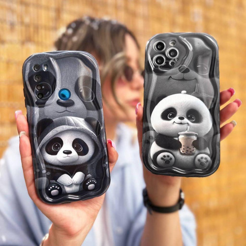 Cute panda Xiaomi Redmi 12 4g phone case