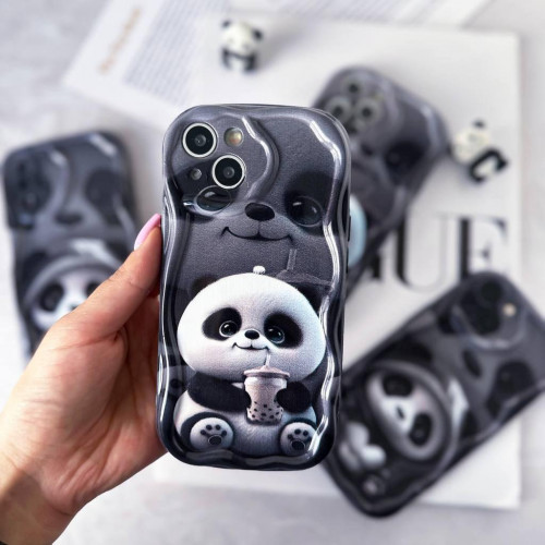 Cute panda Xiaomi Redmi 12 4g phone case